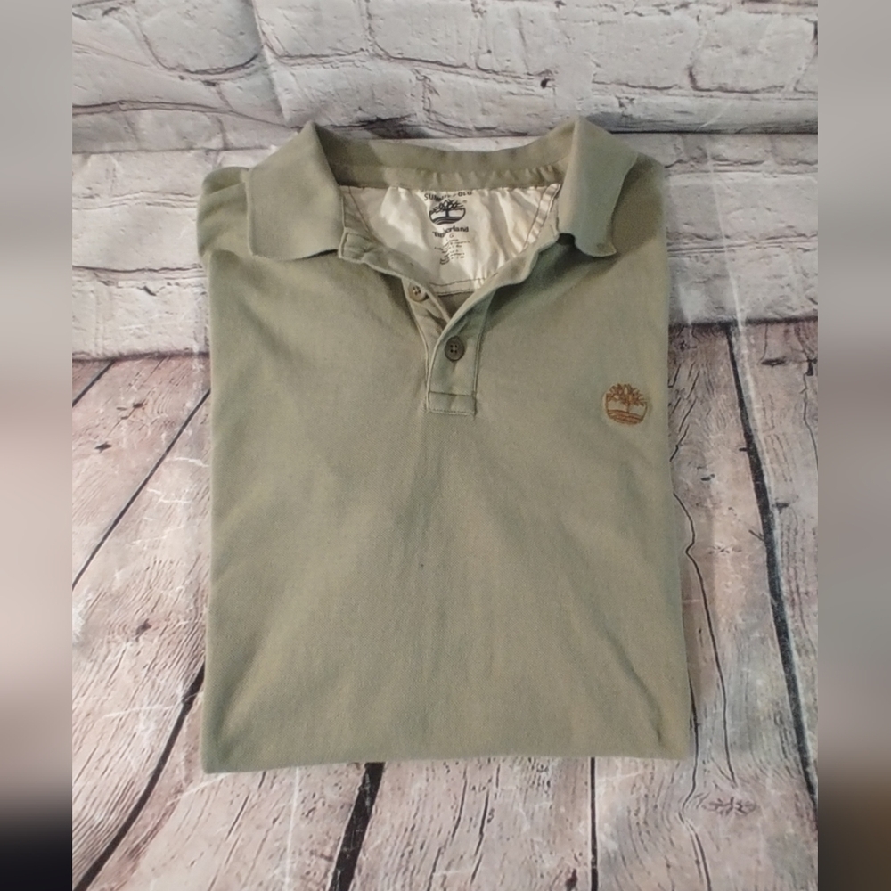 Timberland Summit Green Polo Shirt L